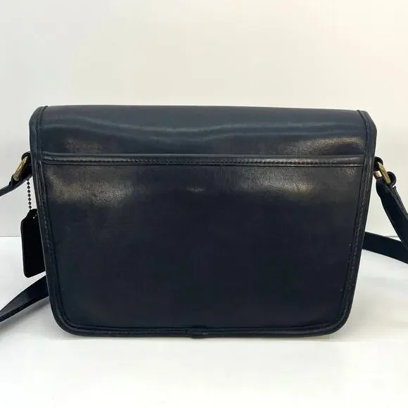 Vintage Coach Kent Bag 9916 Navy USA